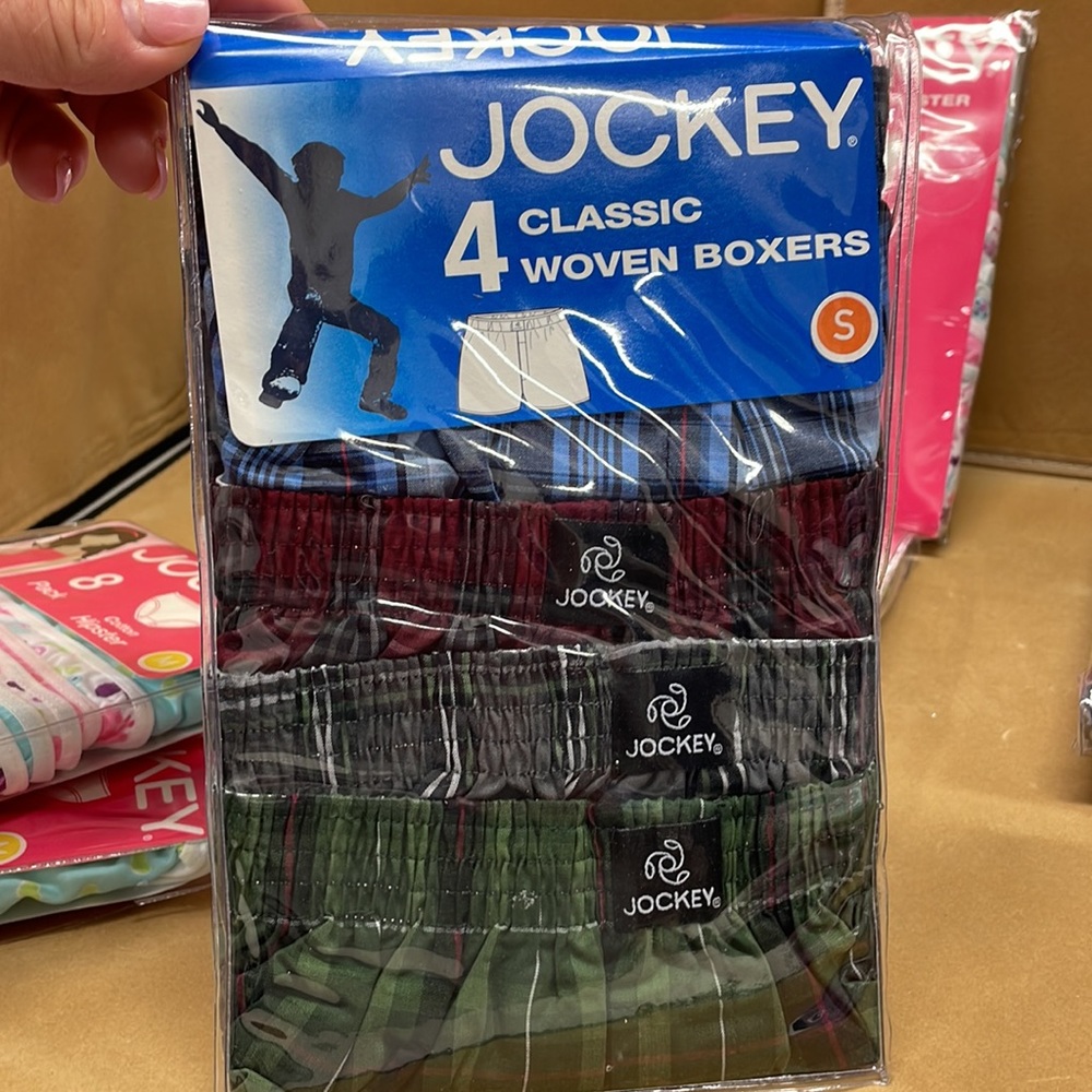 4 pair Boys Jockey classic boxers.